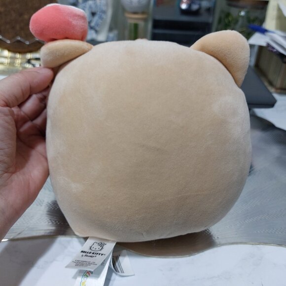 Squishmallows Hello Kitty Gingerbread Squish Soft Squeezable Cutie - Picture 4 of 6